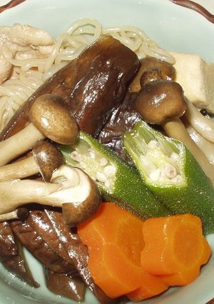 夏野菜の炊き合わせ-レシピのメイン写真
