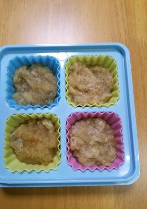 バナナとりんごのジャム 離乳食も可-レシピのメイン写真