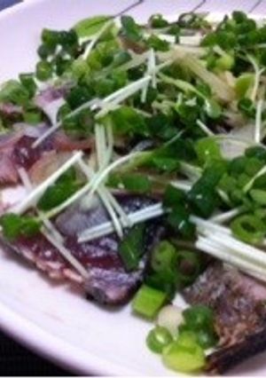 超簡単！薬味たっぷり！さっぱり鰹のタタキ-レシピのメイン写真