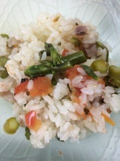 塩豚で洋風炊き込みご飯-レシピのメイン写真