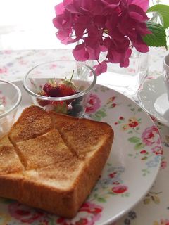 朝食に!喫茶店のシナモントースト-レシピのメイン写真