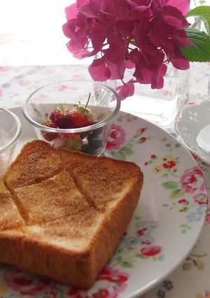 朝食に！喫茶店のシナモントースト-レシピのメイン写真