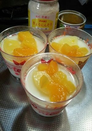 濃厚な杏仁豆腐-レシピのメイン写真