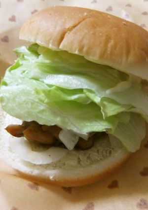 目指すはモ○!テリヤキチキンバーガー-レシピのメイン写真