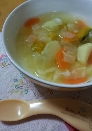 離乳食☆かぼちゃのほっこりスープ☆-レシピのメイン写真
