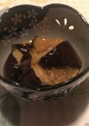 揚げなすの簡単煮びたし ～ラー油編～♪-レシピのメイン写真