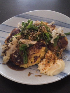 残りご飯で♪お好み焼き風!-レシピのメイン写真