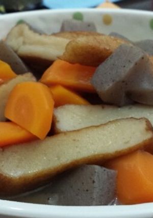 超簡単!薩摩揚げの煮物☻໊-レシピのメイン写真