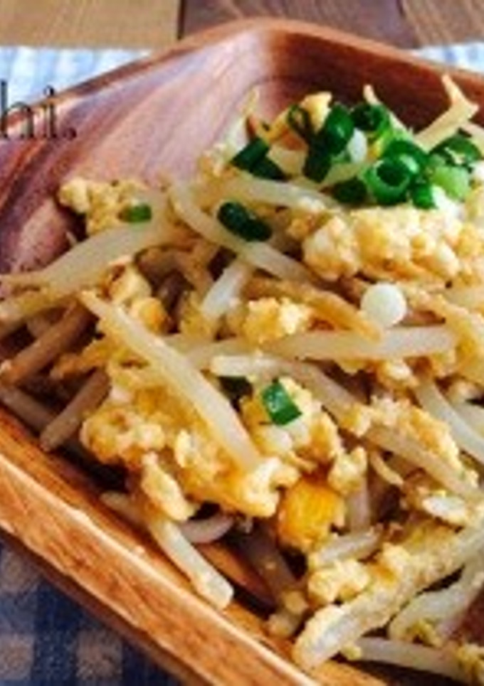 調味料は1つ＊簡単5分でもやし炒め-レシピのメイン写真