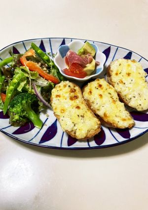 ワインのお供に　ハーブトースト-レシピのメイン写真