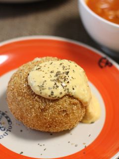 揚げない♪カルボナーライスコロッケ-レシピのメイン写真