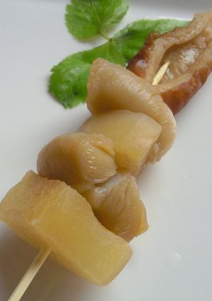 いかちち・大根・ちくわの串刺し-レシピのメイン写真