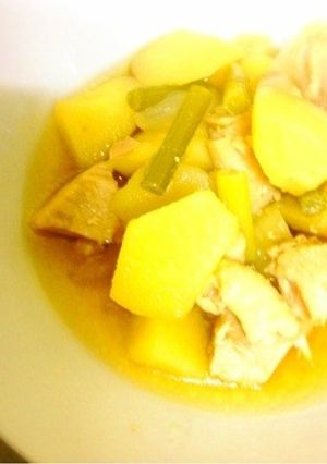 本当に簡単！鶏じゃが〜にんにくの芽入り☆-レシピのメイン写真