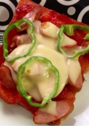 朝食に♪簡単ピザトースト-レシピのメイン写真