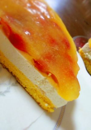 サクランボのムースケーキ-レシピのメイン写真