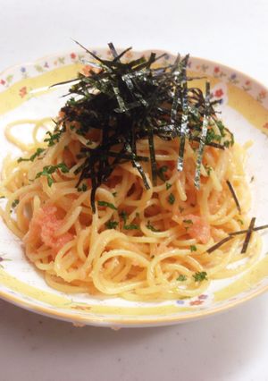 レシピ本掲載　簡単時短　たらこスパゲティ-レシピのメイン写真