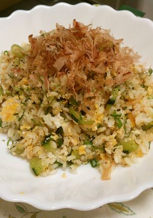 キュウリと明太子の焼き飯-レシピのメイン写真