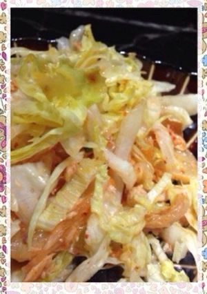 レタスのツナキムチサラダ-レシピのメイン写真