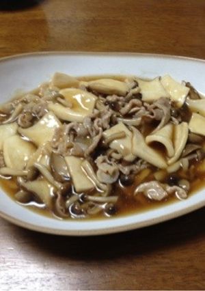 豚肉ときのこのオイスター煮込み-レシピのメイン写真