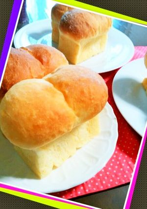 濃厚しっとり☆ブリオッシュ♡ミニ食パン♪-レシピのメイン写真