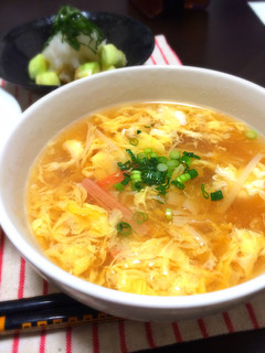 カニ玉風たまごスープ-レシピのメイン写真
