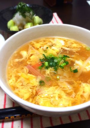 カニ玉風たまごスープ-レシピのメイン写真