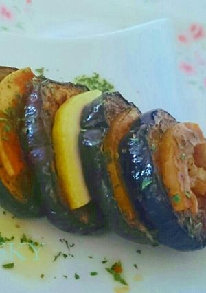 なすのレモンソテー：お弁当夏野菜おかず-レシピのメイン写真
