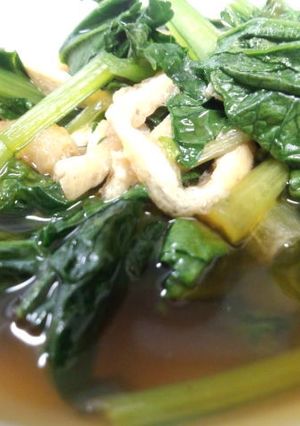 ご飯も進む！青菜の煮びたし-レシピのメイン写真
