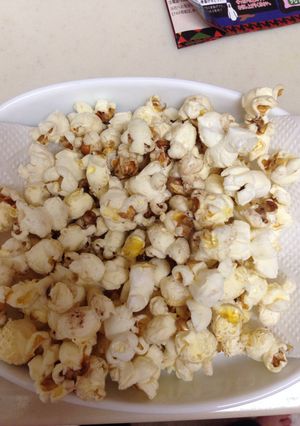 塩味ポップコーン-レシピのメイン写真