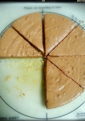 ラムチョコチーズケーキ！酒好きに(^p^-レシピのメイン写真