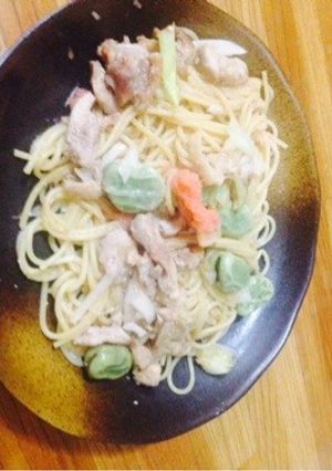 たらこととり肉のパスタ-レシピのメイン写真