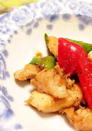 甘辛タレが絡む♡やわらかササミの炒め煮-レシピのメイン写真