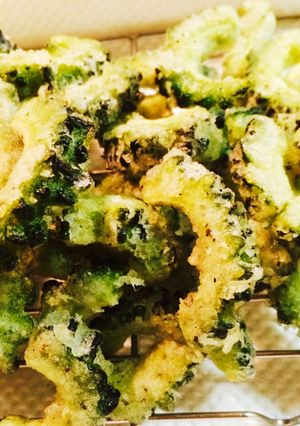 お酒が止まらない！ゴーヤのから揚げ☆-レシピのメイン写真