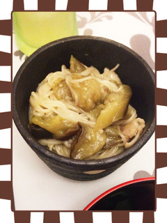 ひとつの鍋で簡単!素麺ナス-レシピのメイン写真