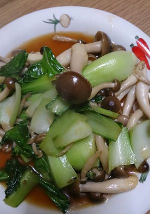 チンゲン菜のオイスターソース炒め♪-レシピのメイン写真