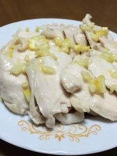 驚きの柔らかさ!鶏ムネ肉で塩レモン山葵-レシピのメイン写真