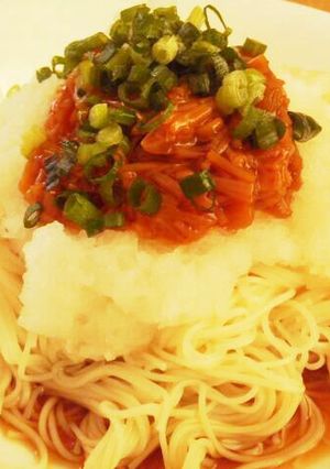 おろしぶっかけ素麺-レシピのメイン写真