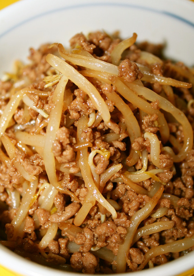 ✿ひき肉ともやしの甜麺醤炒め✿-レシピのメイン写真