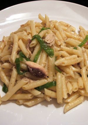 炒めて混ぜるだけ、簡単ピー玉ツナパスタ-レシピのメイン写真