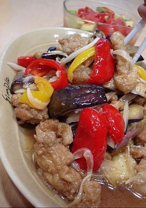 スパイシー鶏唐揚げの夏野菜南蛮漬け-レシピのメイン写真