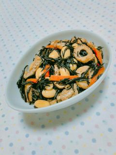 〖栄養満点♪大豆とひじきの煮物〗-レシピのメイン写真