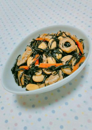 〖栄養満点♪大豆とひじきの煮物〗-レシピのメイン写真