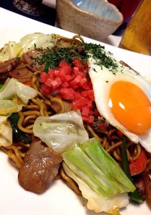 ＊美味しい本格焼きそばを作る2つのコツ＊-レシピのメイン写真