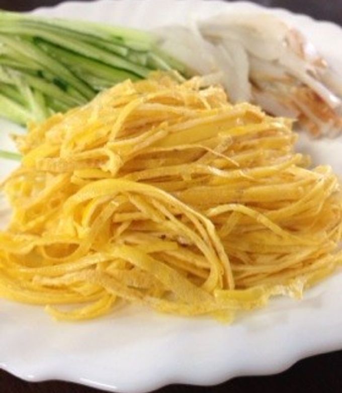 一番簡単！錦糸卵 夏の冷やし中華に-レシピのメイン写真