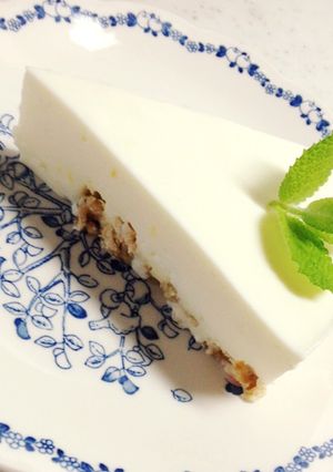 レモンレアチーズケーキ×グラノーラ-レシピのメイン写真