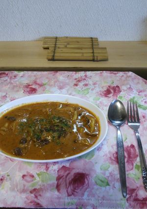 レバー入り煮込みハンバーグ-レシピのメイン写真