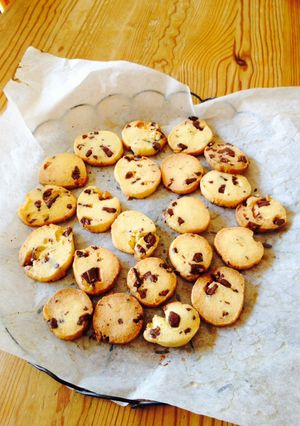 【油不使用】サクサクチョコチップクッキー-レシピのメイン写真