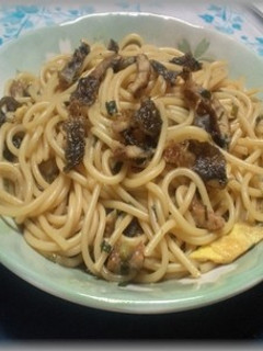 ちょっと豪勢?な「うなぎパスタ」-レシピのメイン写真