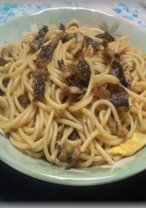 ちょっと豪勢?な「うなぎパスタ」-レシピのメイン写真