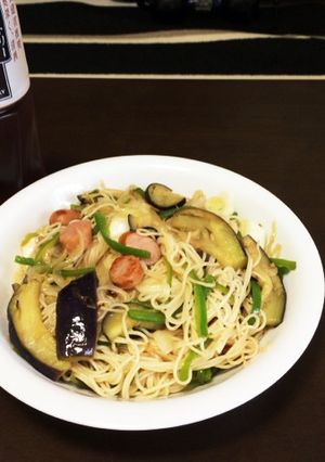 簡単！野菜たくさんソーメンチャンプルー-レシピのメイン写真